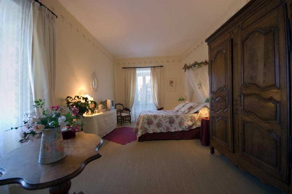 Le Castel Du Mont Boise Hotell Montboucher-sur-Jabron Rom bilde