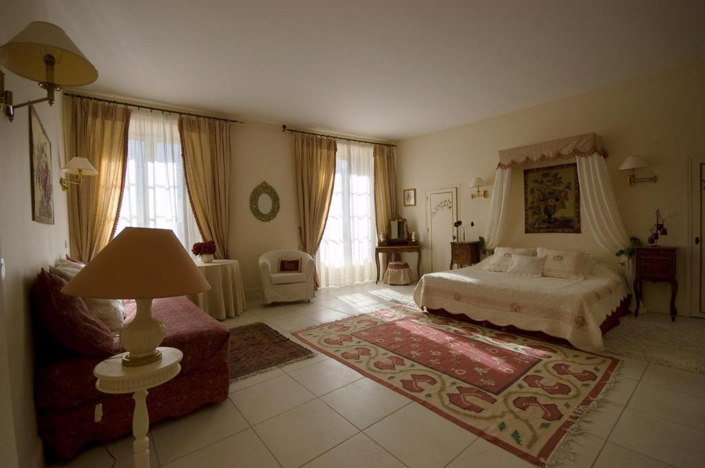 Le Castel Du Mont Boise Hotell Montboucher-sur-Jabron Rom bilde