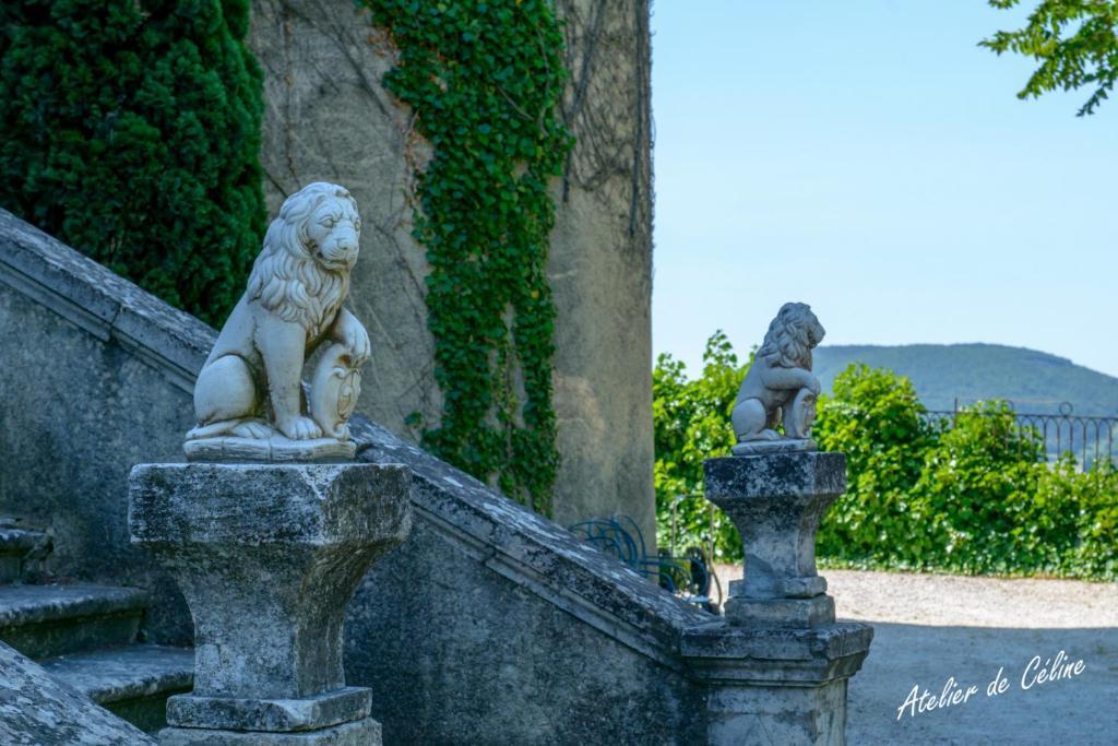 Le Castel Du Mont Boise Hotell Montboucher-sur-Jabron Eksteriør bilde